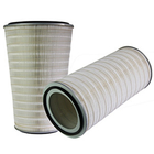 Chiny Stożkowy / cylindryczny przemysłowy wkład filtra powietrza wydłużający żywotność fabryka