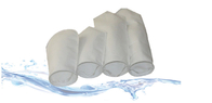 Sewn Filter Media Bags , Gas Filtration High Efficiency Filter Bags 0.2 - 10um