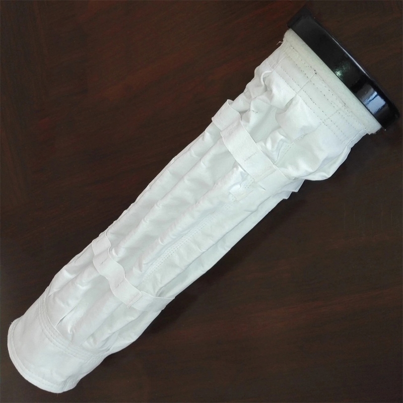 100% PTFE Pleated Filter Bag Wodoszczelne Alkali Resistance Zbieracz pyłu Filtry