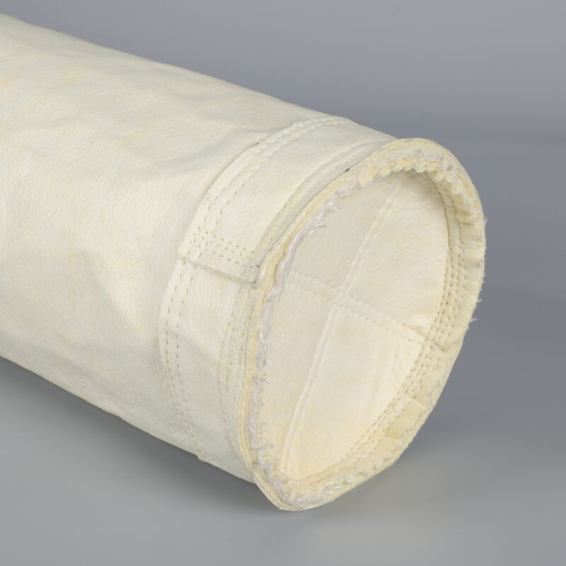 PTFE powlekany AC500PTFE Filter Bag z 500 GSM Filter igłowy dla zastosowań przemysłowych o stałej temperaturze 260 °C